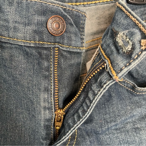 Levi’s Women’s Blue Denim Mid Rise 511 Skinny Jeans Size 29X32 - Picture 4 of 11